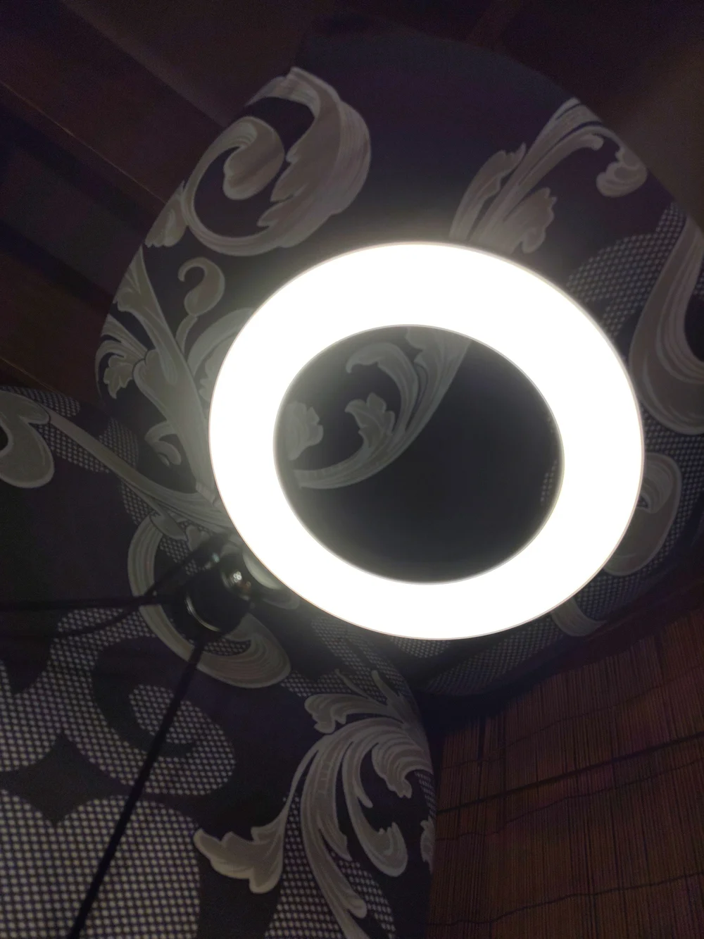 LED Ring Light with Tripod - Black White